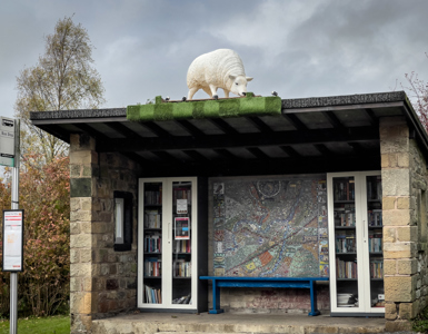 Illuminated Sheep: Hadrian's Wall Art Trail 